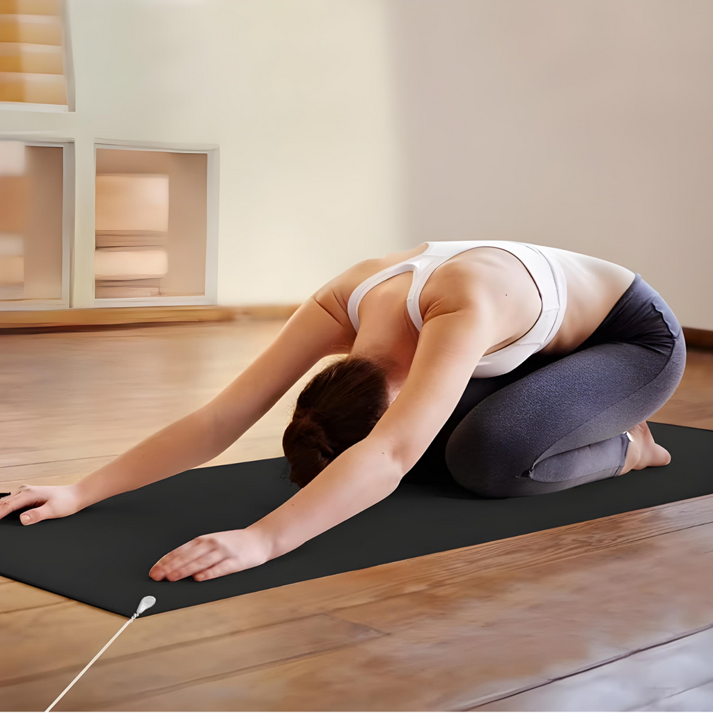 Carbon leather grounding mat – EarthConnect