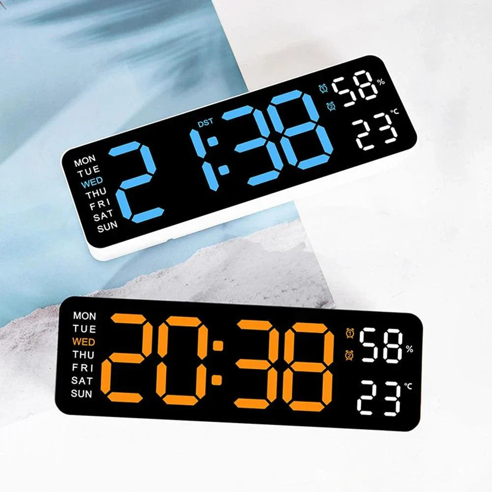 Multifunctional Electronic Alarm Clock with USB Power and Readable Screen