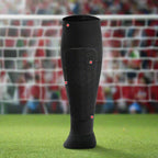 VigorShield X Shin Guards | Honeycomb Technology & Compression | Lightweight Soccer Guards for Training & Competition