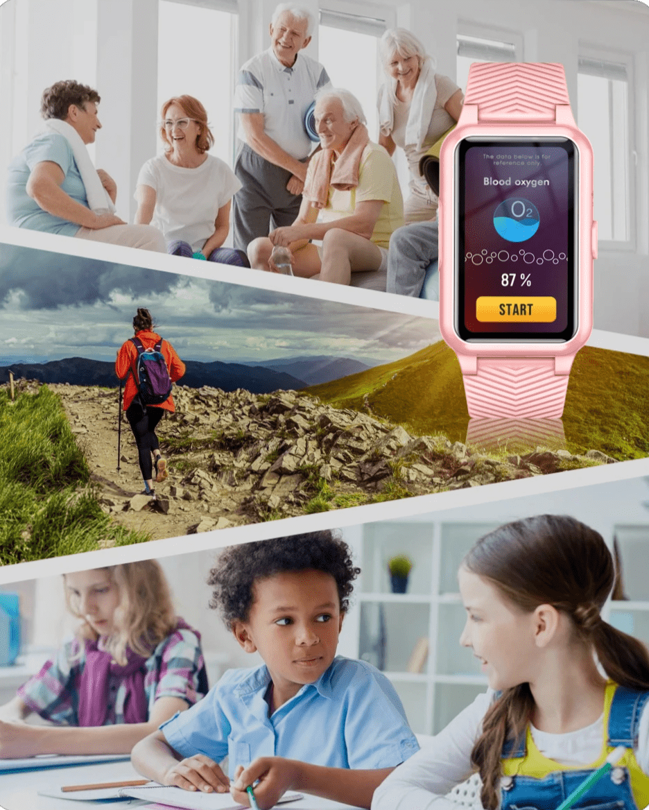 GUARDTIME – Senior Smartwatch with Real-Time GPS & Emergency Support