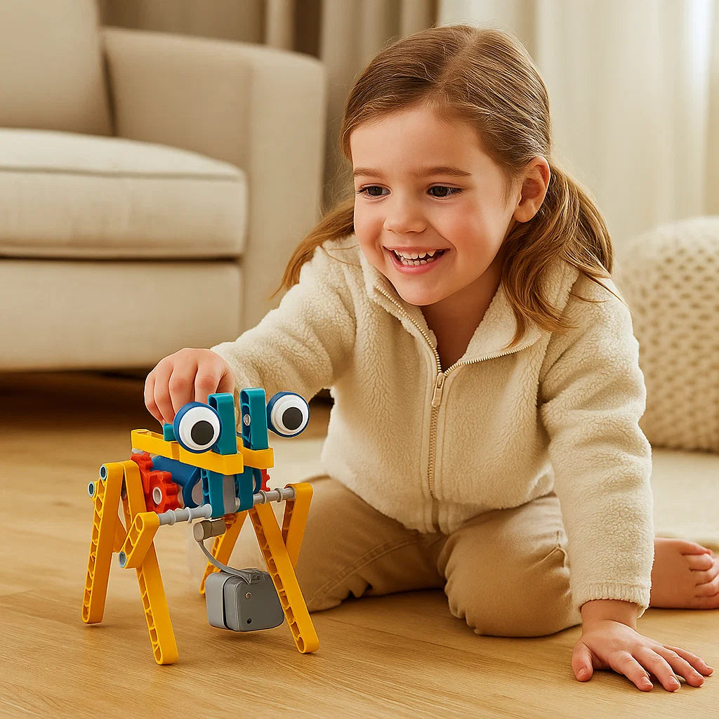 Science and Education Building Blocks with Motor