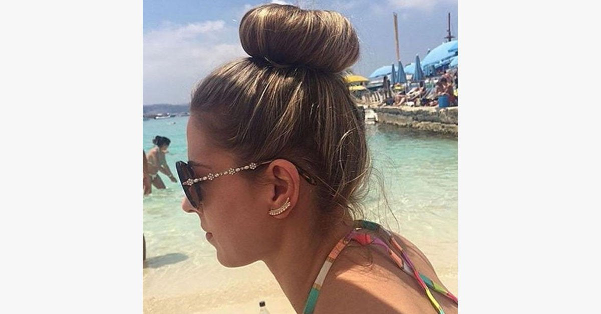 Hair Bun Wrap – Making a bun with your hair has never been easier!