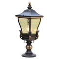 LumaLux Solar Outdoor Lantern | Weatherproof | Solar Powered | Garden Lighting for Terrace and Entry Area