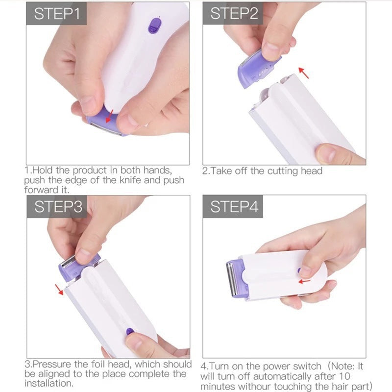 Instant Smooth Hair Eraser – Painless Hair Removal for Silky Skin