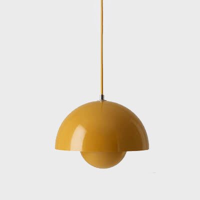 Half-round Macaron Scandinavian Lamp for a chic and cozy interior