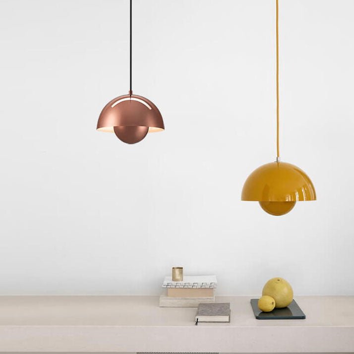 Half-round Macaron Scandinavian Lamp for a chic and cozy interior