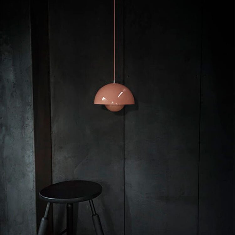 Half-round Macaron Scandinavian Lamp for a chic and cozy interior
