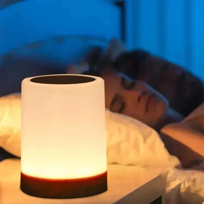 LumiGlow rechargeable mood light with touch control