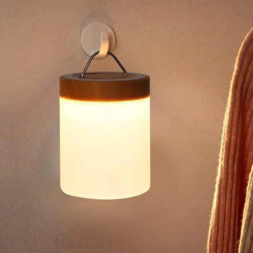LumiGlow rechargeable mood light with touch control