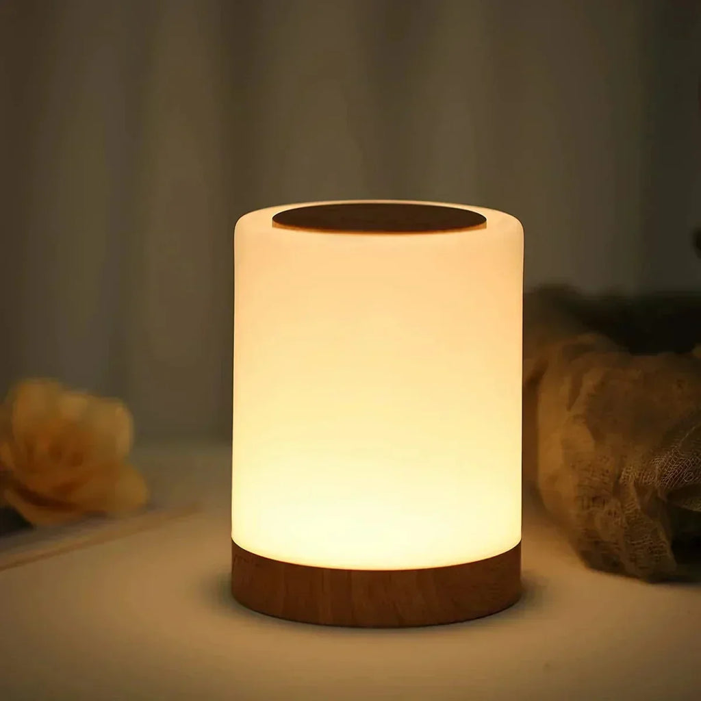 Halina Dimmable Battery Table Lamp with Touch Control Element