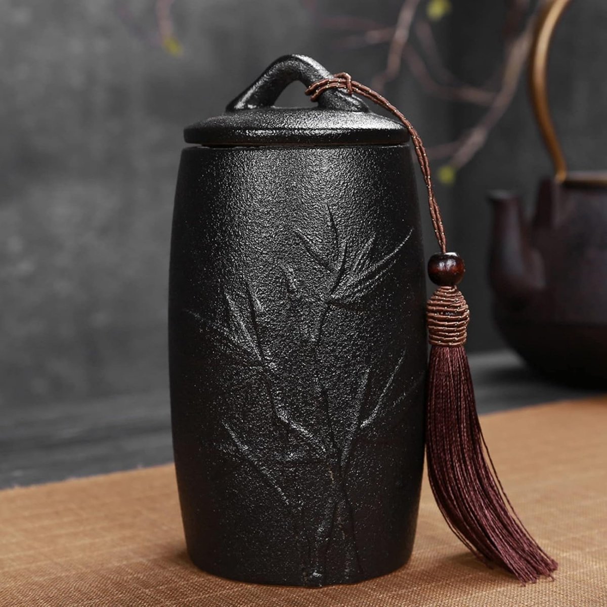 Hand-Carved - Ceramic Pet Urn