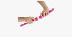 Achieve the salon look with the curling iron set and the heat-resistant glove