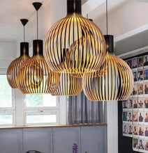 Handcrafted Wooden Pendant Light - RustikAura