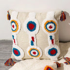 Handcrafted Moroccan Boho Style Cushion Cover