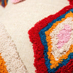 Handcrafted Moroccan Boho Style Cushion Cover