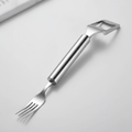 HandyFruit Pro – Dual Blade & Fork for Effortless Fruit Preparation