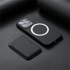 MagSafe Wallet Phone Case with Carbon Fiber Protection