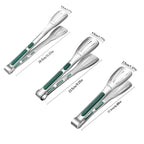 HandyTongs – Non-slip stainless steel tongs for meat, salad & bread