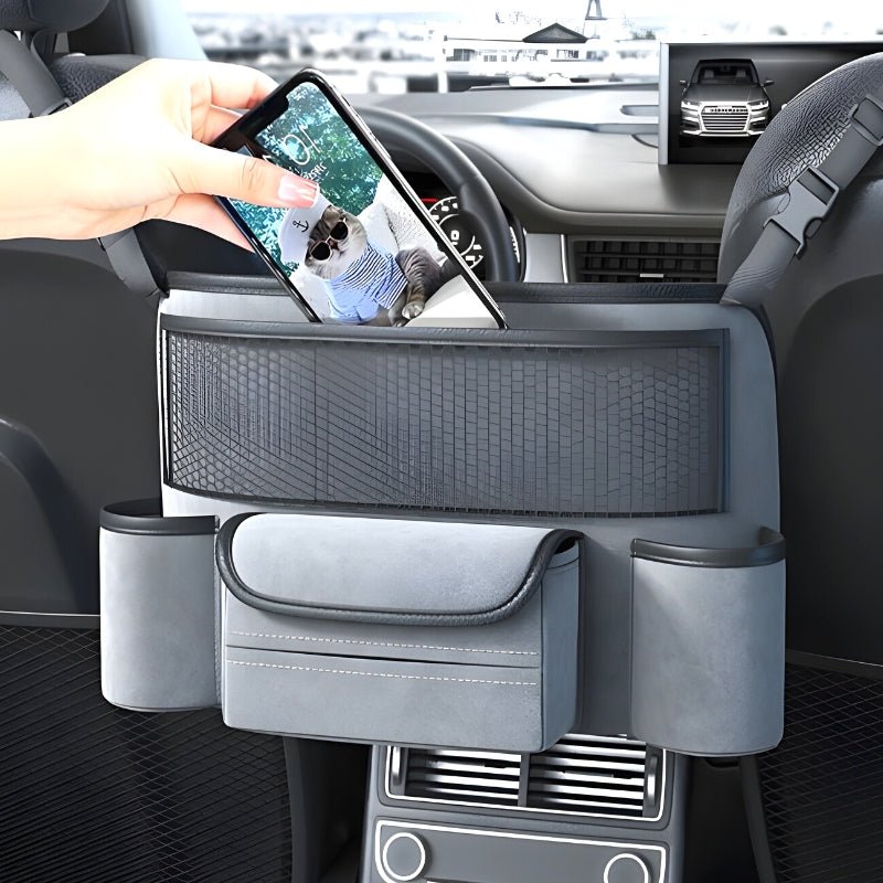 AutoStow - Organizer bag for the space between the car seats