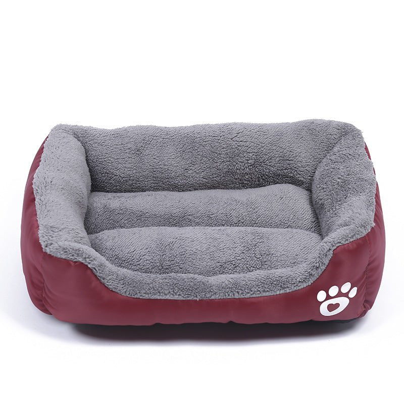 NAPPYNEST – Luxurious Cotton Dog Bed for Deep, Stress-Free Sleep