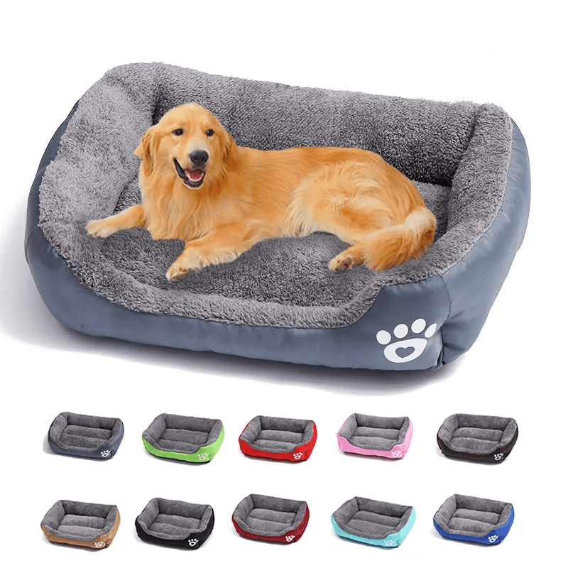 NAPPYNEST – Luxurious Cotton Dog Bed for Deep, Stress-Free Sleep