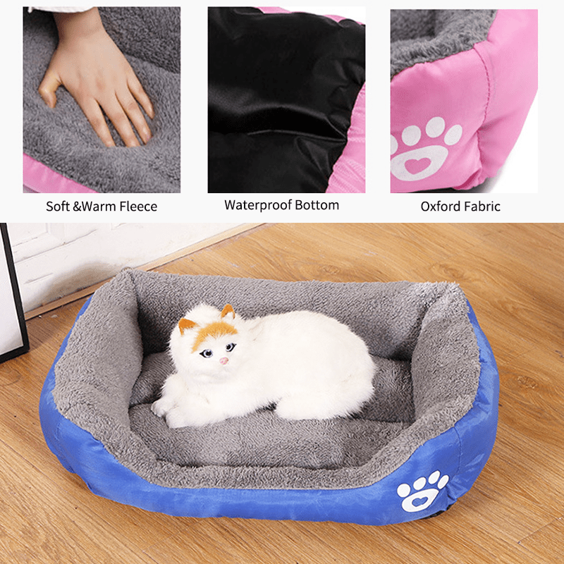 NAPPYNEST – Luxurious Cotton Dog Bed for Deep, Stress-Free Sleep