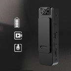 HD Magnetic Clip Camera with Wide-Angle Lens