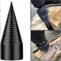 Removable drill for wood splitting, electric drill for household use, robust drill