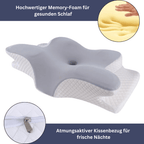 Health Pur Pillow – Ergonomic Memory Foam Pillow for Neck & Shoulder Pain Relief