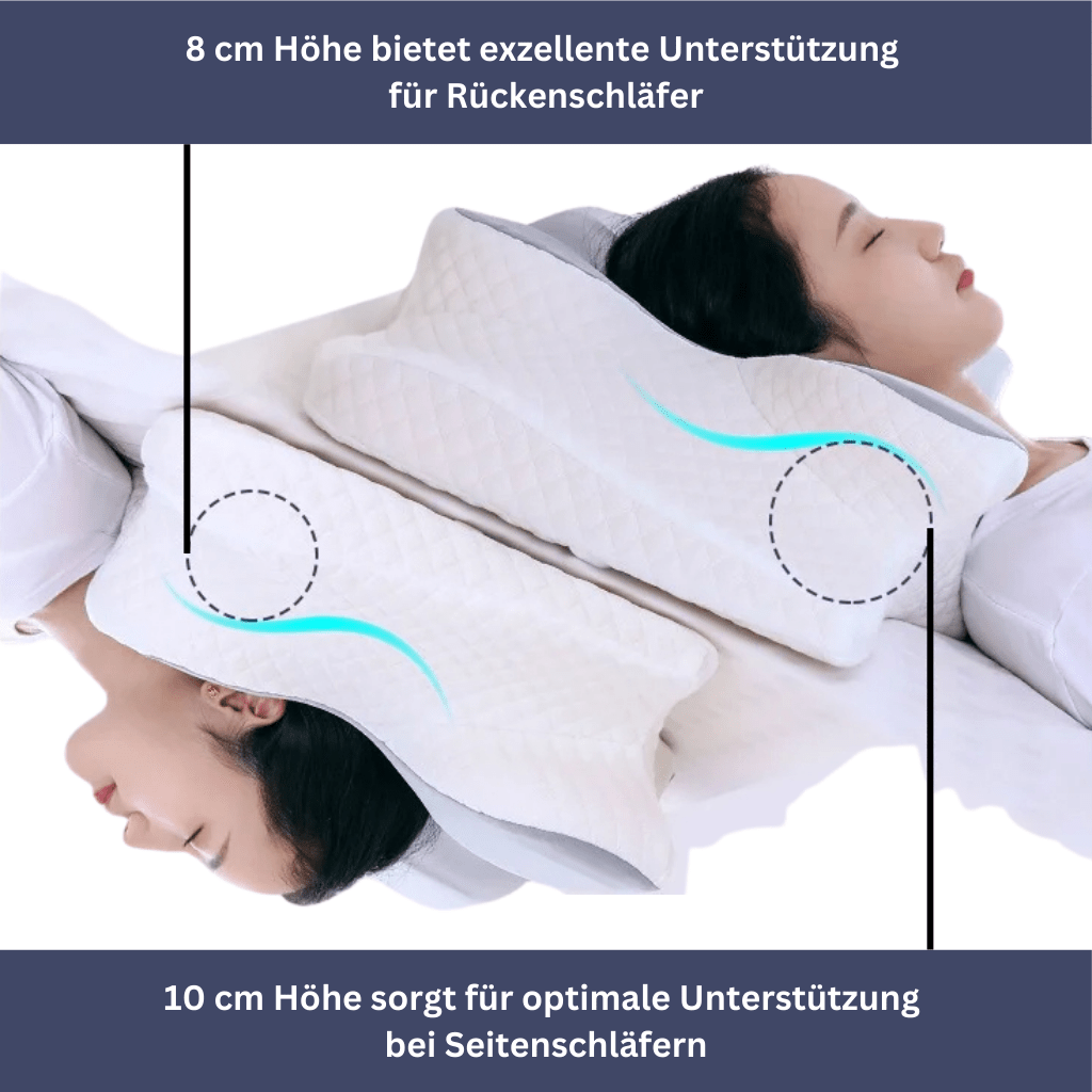 Health Pur Pillow – Ergonomic Memory Foam Pillow for Neck & Shoulder Pain Relief