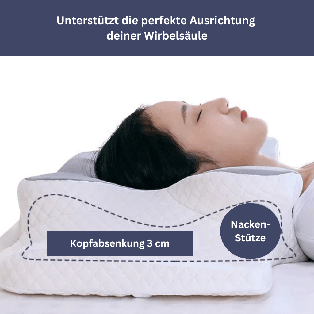 Health Pur Pillow – Ergonomic Memory Foam Pillow for Neck & Shoulder Pain Relief