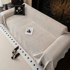 Sofa Cover Herringbone Pattern Protective Design