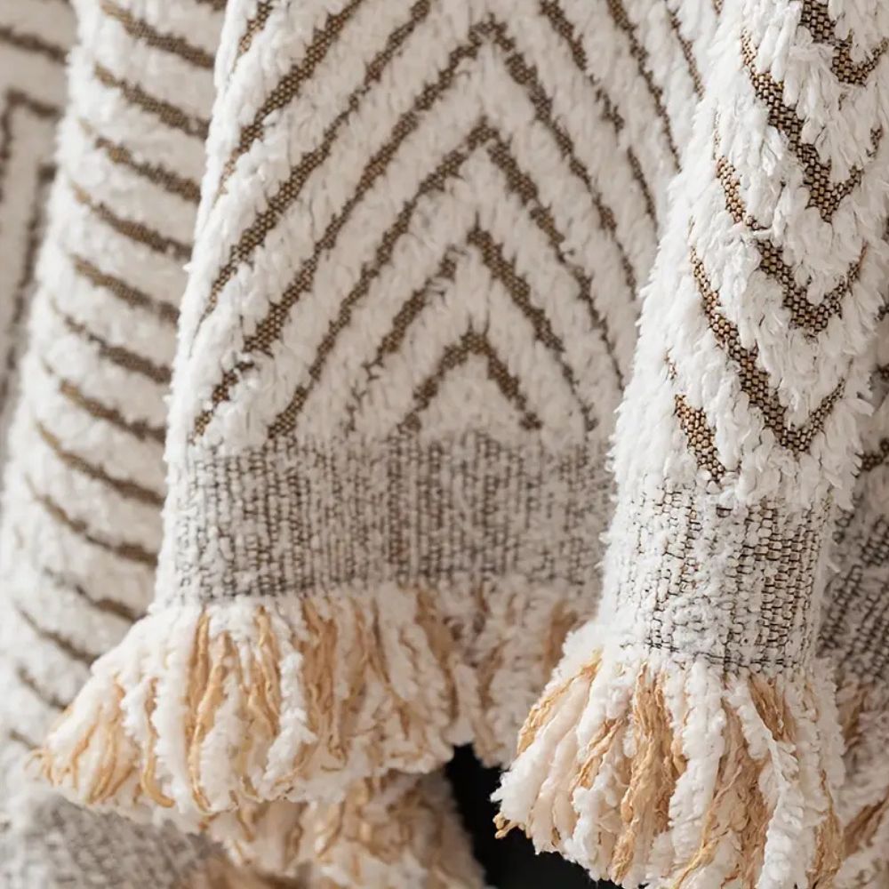 Sofa Cover Herringbone Pattern Protective Design