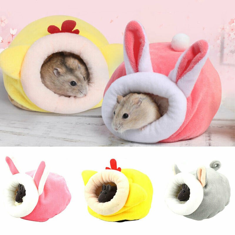 HETTYHAMSTER – Soft Plush Hideaway for Hamsters & Small Rodents