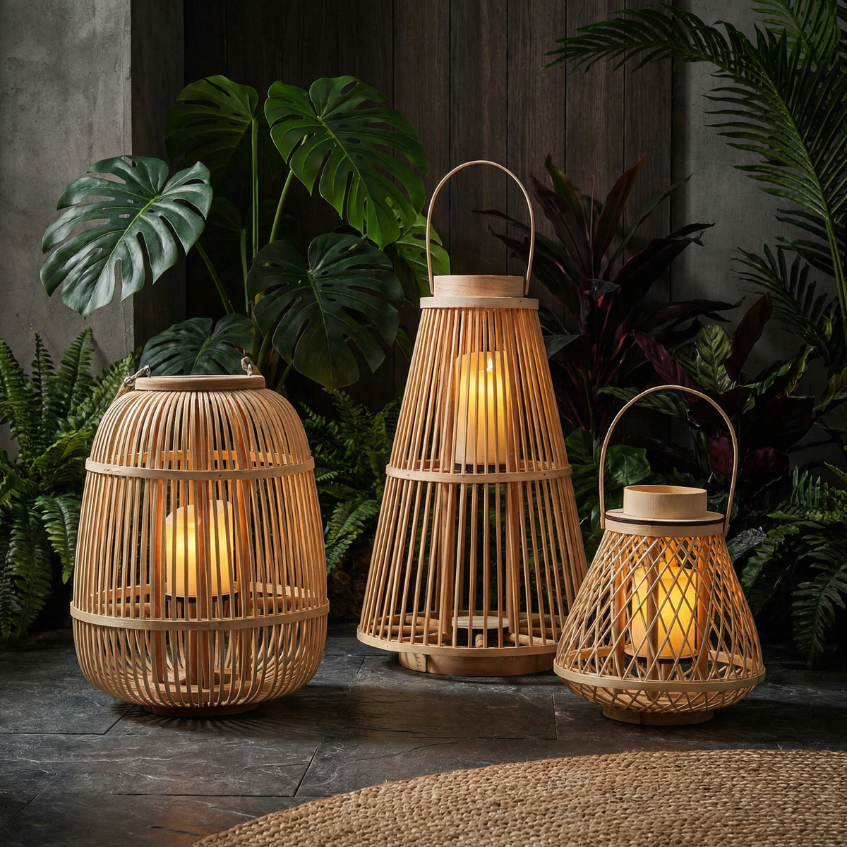 Rattan Lanterns