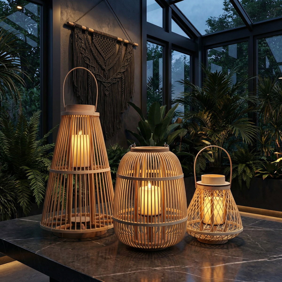Rattan Lanterns