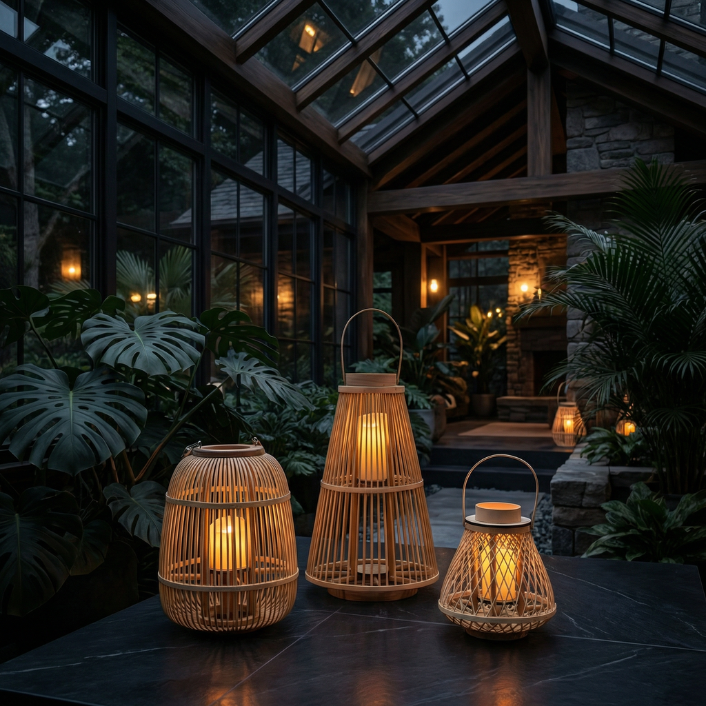Rattan Lanterns