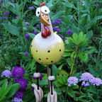 Happy Chicken – Playful Garden Chicken Decoration for Outdoors