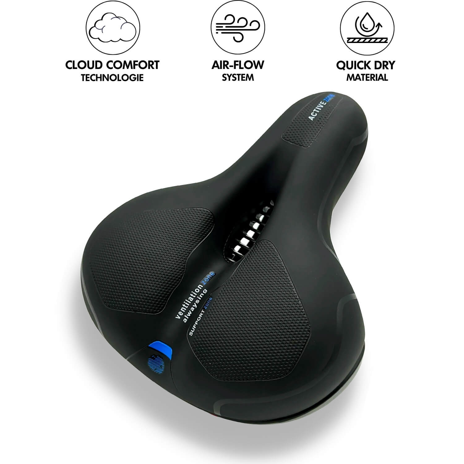Bicycle Comfort Pro - Ergonomic Bicycle Seat for Pain-Free Riding Experience
