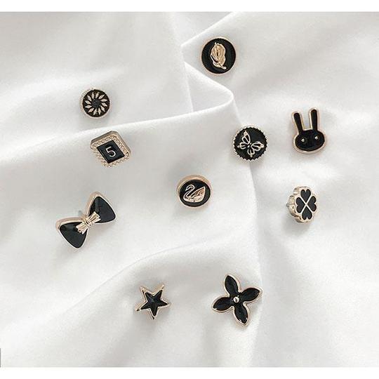 SnapCover – Discreet button closure without sewing (set of 10)