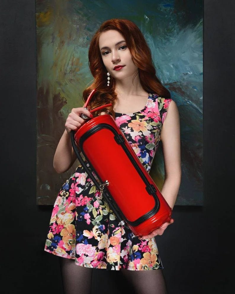 SPARKSTASH – Hidden Drink Storage in Fire Extinguisher Design