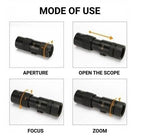 High-Power Waterproof Monocular Telescope with 10x Magnification for Bird Watching, Hiking, and Outdoor Adventures