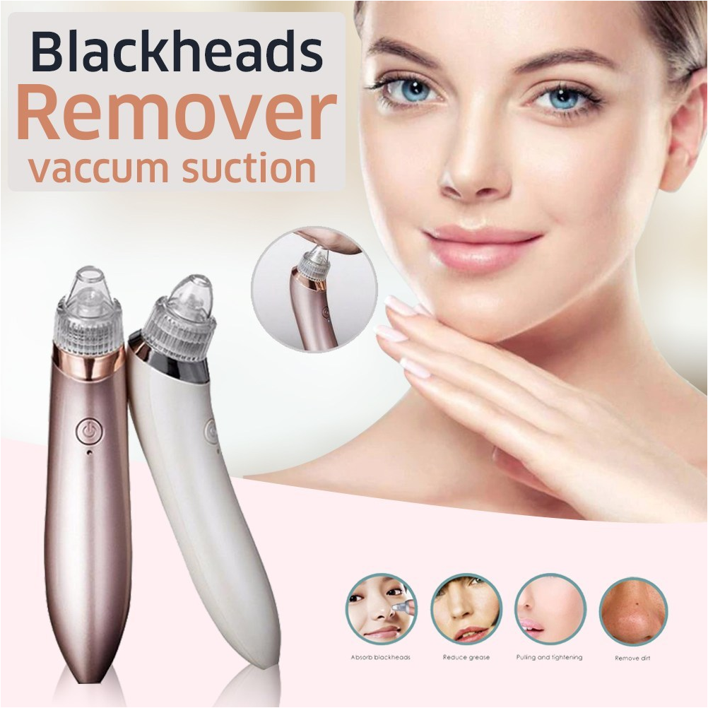 LuxeGlow Elite Blackhead Remover | Rechargeable 4-in-1 solution for a clear, radiant skin