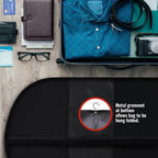 5 Premium Garment Bags - With Clear Window, Water-Resistant - 40"/54" inches