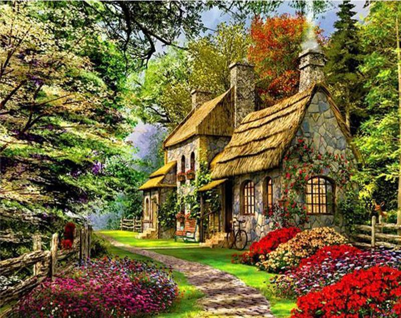 Home Sweet Home - Van-Go Paint-By-Number Kit