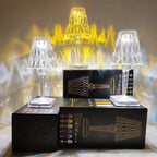 CrystaLamp - LED Table Lamp made of Diamond Crystal