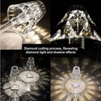 CrystaLamp - LED Table Lamp made of Diamond Crystal