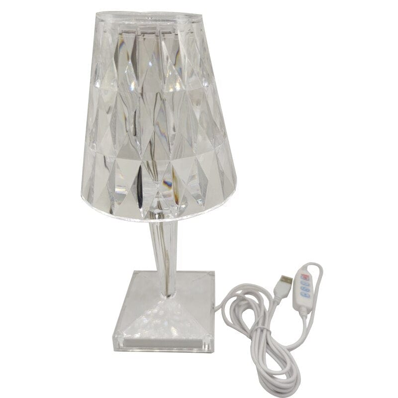 CrystaLamp - LED Table Lamp made of Diamond Crystal