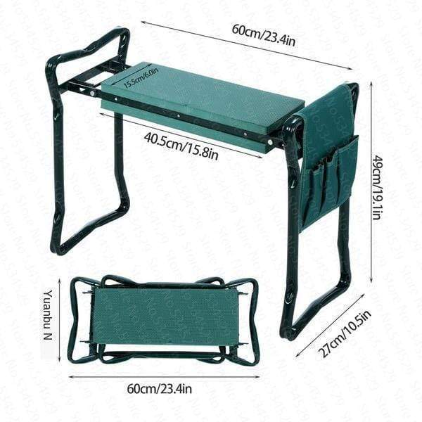 Gardener's bench - Folding ergonomic kneeling bench