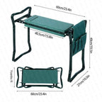 Gardener's bench - Folding ergonomic kneeling bench